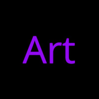 Purple Art Neontábla
