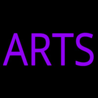 Purple Arts With 1 Neontábla