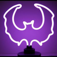 Purple Batman Desktop Neontábla