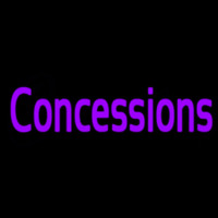 Purple Concessions Neontábla