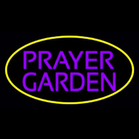 Purple Prayer Garden Neontábla