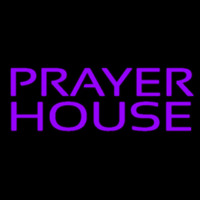 Purple Prayer House Neontábla