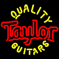 Quality Taylor Guitars Neontábla