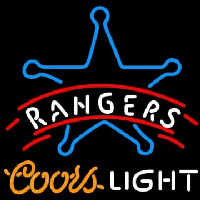 Rangers Coors Light Neontábla