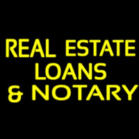 Real Estate Loans And Notary Neontábla