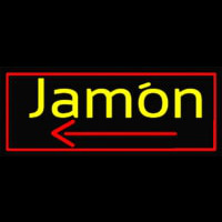 Red  Border Jamon Neontábla