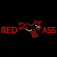 Red Ass Donkey Neontábla