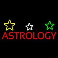 Red Astrology Neontábla