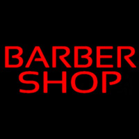 Red Barber Shop Neontábla