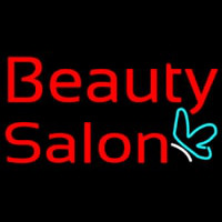 Red Beauty Salon Logo Neontábla
