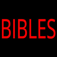 Red Bibles Neontábla