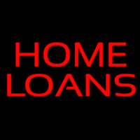 Red Block Home Loans Neontábla