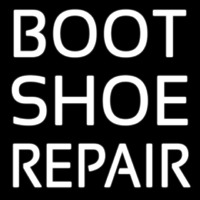 Red Boot Shoe Repair Neontábla