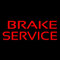 Red Brake Service Neontábla