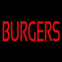 Red Burgers Neontábla