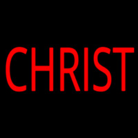 Red Christ Neontábla
