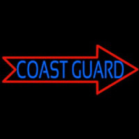 Red Coast Guard Neontábla