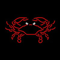 Red Crab Neontábla
