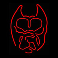 Red Devil Logo Neontábla