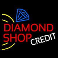 Red Diamond Shop Neontábla