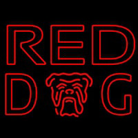 Red Dog Beer Sign Neontábla