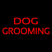 Red Dog Grooming Neontábla