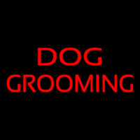 Red Dog Grooming Neontábla