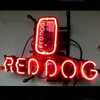 Red Dog Sör Kocsma Neontábla