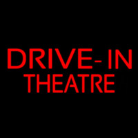 Red Drive In Theatre Neontábla