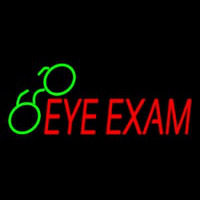 Red Eye E am Green Glass Neontábla