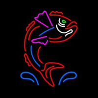 Red Fish Neontábla