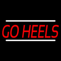 Red Go Heels Neontábla