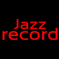 Red Jazz Record 1 Neontábla