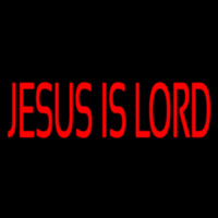 Red Jesus Is Lord Neontábla