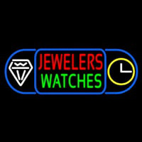 Red Jewelers Green Watches Neontábla