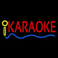 Red Karaoke Blue Line 1 Neontábla