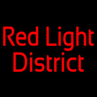 Red Light District Neontábla