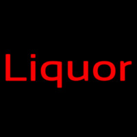 Red Liquor Neontábla
