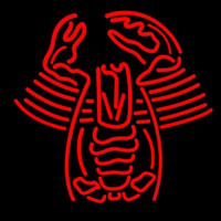 Red Lobster Logo Neontábla