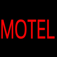 Red Motel Neontábla