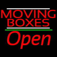 Red Moving Bo es Open 2 Neontábla