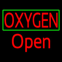 Red O ygen Green Open Neontábla