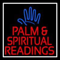 Red Palm And Spiritual Readings Neontábla