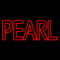 Red Pearl Block Neontábla