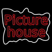 Red Picture House Neontábla