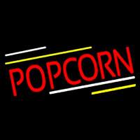 Red Popcorn Neontábla