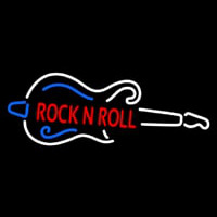 Red Rock N Roll Guitar 1 Neontábla