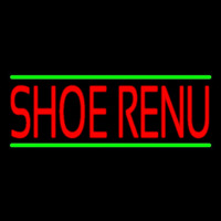 Red Shoe Renu Green Line Neontábla