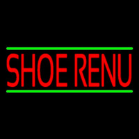 Red Shoe Renu Green Line Neontábla
