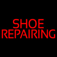 Red Shoe Repairing Neontábla
